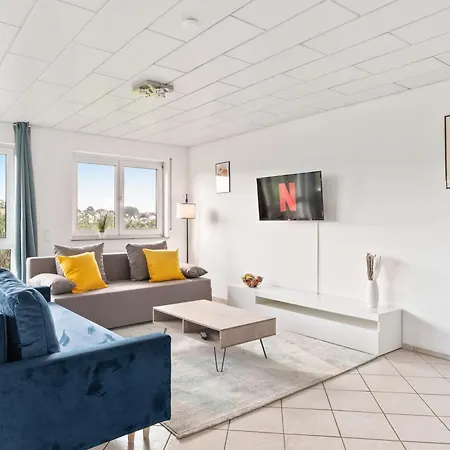 Sunshine - 4 Personen Airport Messe Mit Tg-Garage Apartment Ostfildern Exterior photo