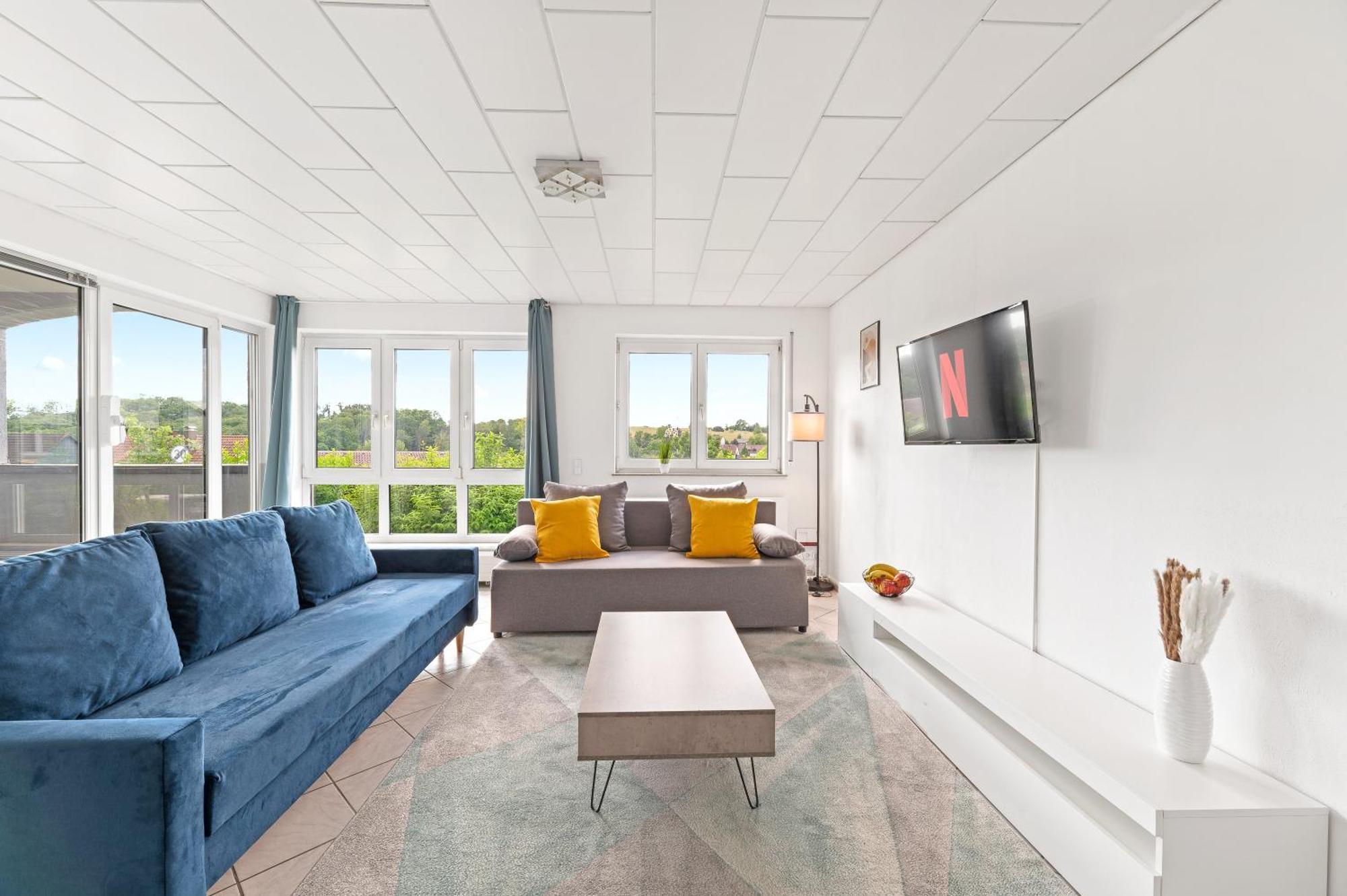 Apartment Sunshine - 4 Personen Airport Messe Mit Tg-garage Ostfildern